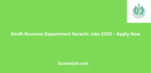 Sindh Revenue Department Karachi Jobs 2025 – Apply Now